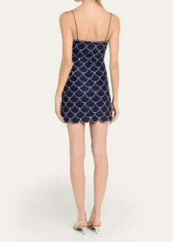 ALICE + OLIVIANina Embellished Mini Dress
