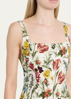 ALICE + OLIVIAPolly Floral Maxi Dress