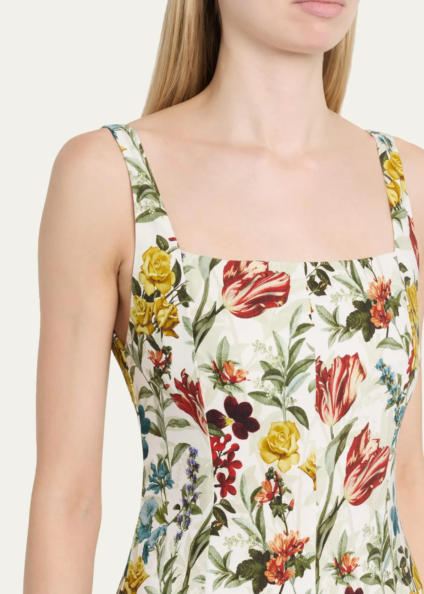 ALICE + OLIVIAPolly Floral Maxi Dress