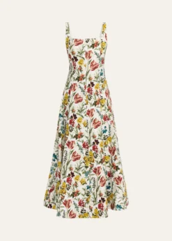 ALICE + OLIVIAPolly Floral Maxi Dress