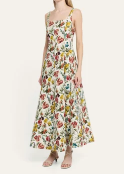 ALICE + OLIVIAPolly Floral Maxi Dress
