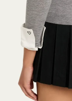 ALICE + OLIVIAPorla Collared Sweater