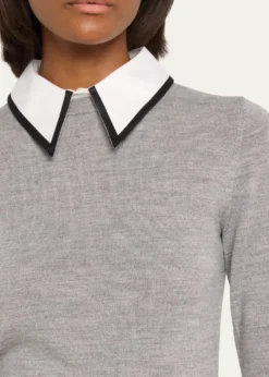ALICE + OLIVIAPorla Collared Sweater