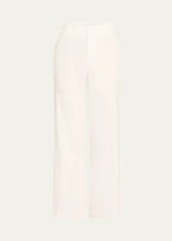 ALICE + OLIVIAQuinn High-Rise Ankle Kick Flare Pants