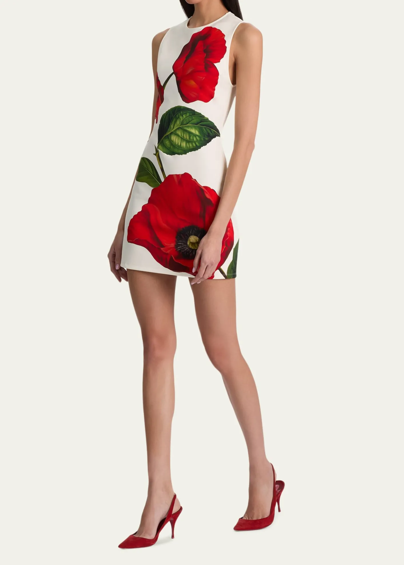 ALICE + OLIVIAWynell Fitted Mini Dress