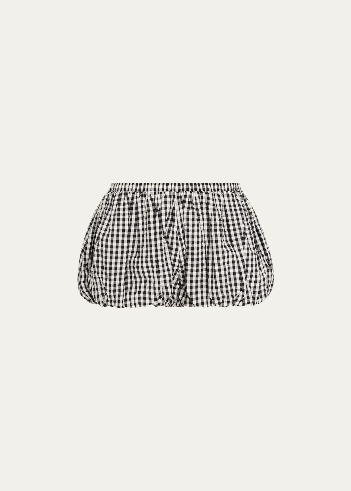 Alix of BohemiaBriar Gingham Seersucker Bloomer Shorts