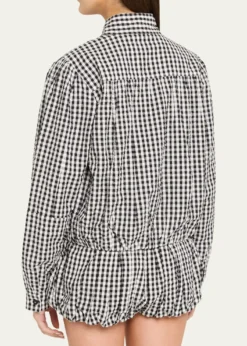 Alix of BohemiaJodie Gingham Seersucker Jacket