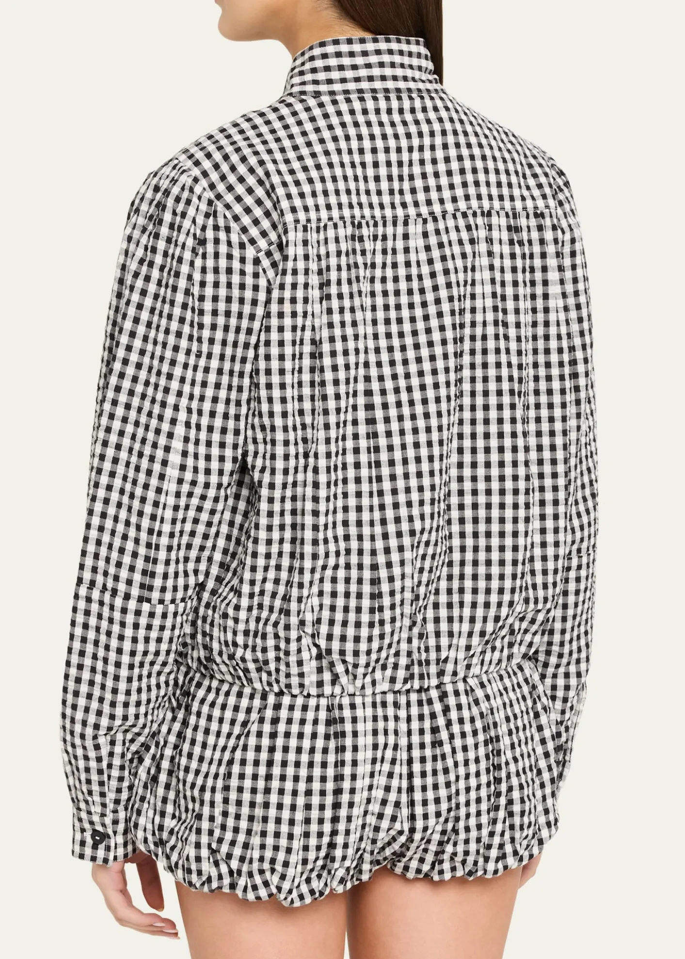 Alix of BohemiaJodie Gingham Seersucker Jacket