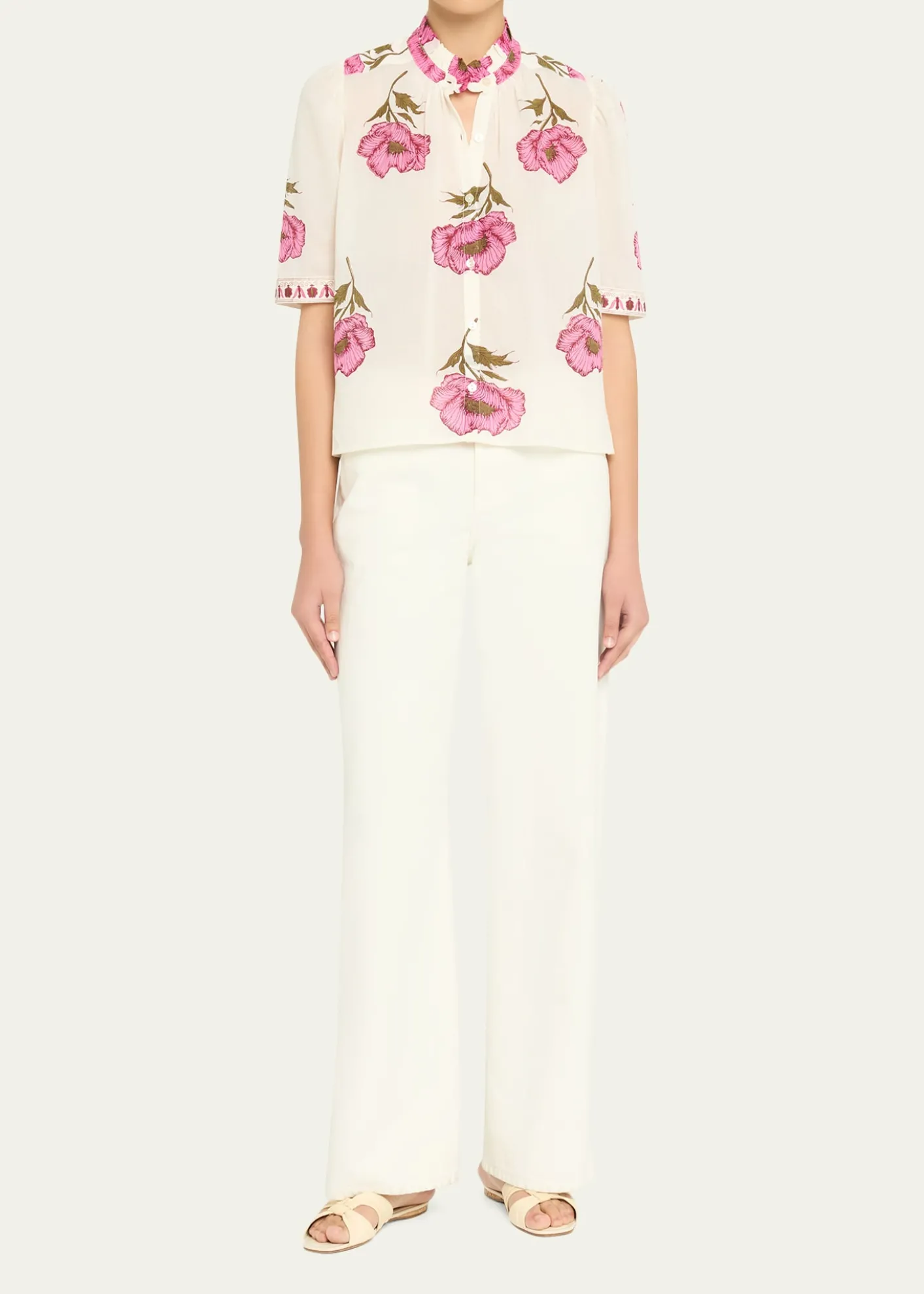 Alix of BohemiaWinn Fuchsia Poppy Blouse