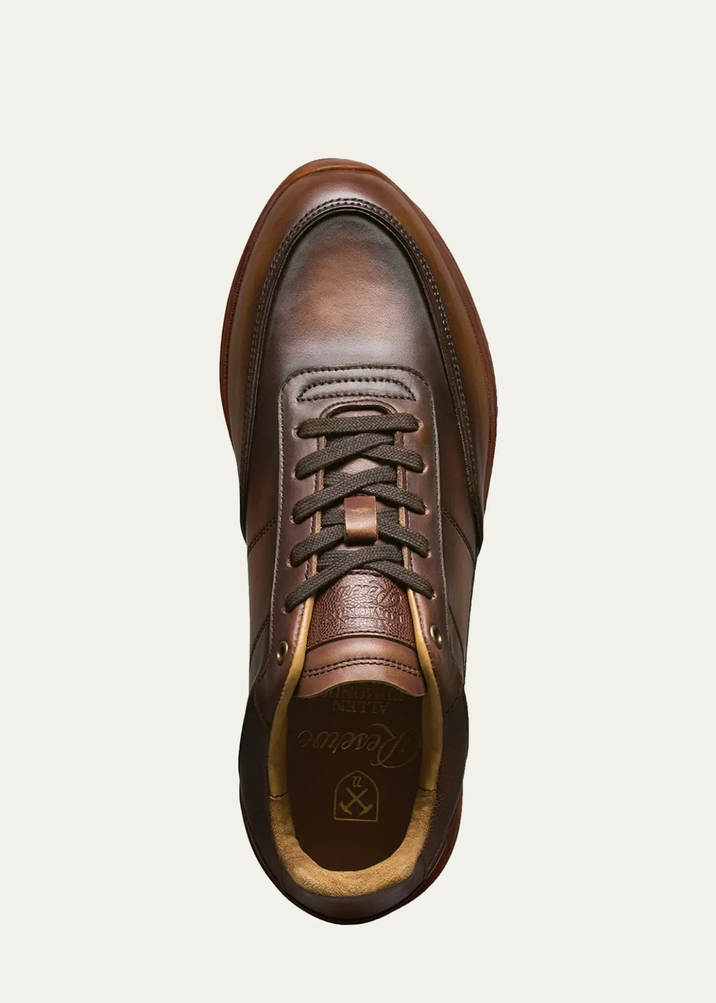 Allen EdmondsMen's Brentwood Patina Leather Low-Top Sneakers