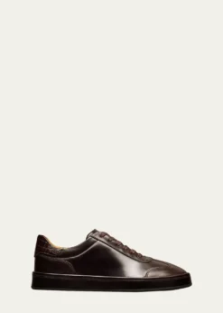 Allen EdmondsMen's Hawthorne Leather T-Toe Low-Top Sneakers