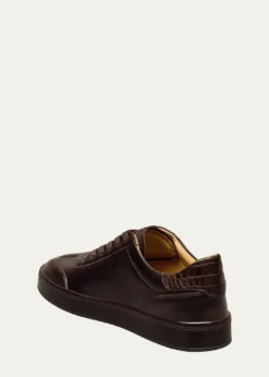 Allen EdmondsMen's Hawthorne Leather T-Toe Low-Top Sneakers
