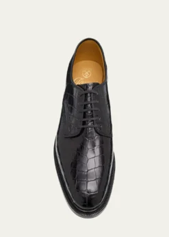 Allen Edmonds ReserveMen's Maxwell Crocodile Leather Derby Shoes