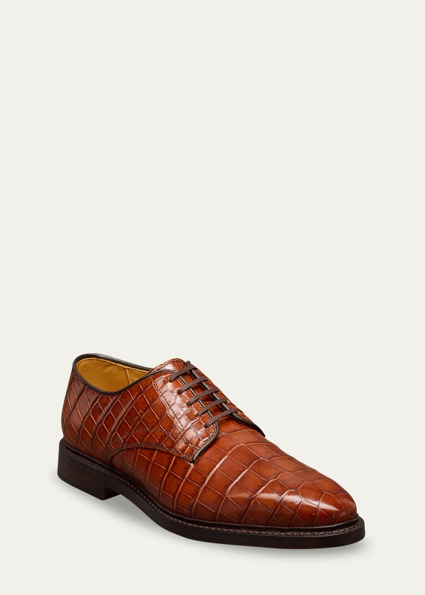 Allen Edmonds ReserveMen's Maxwell Crocodile Leather Derby Shoes