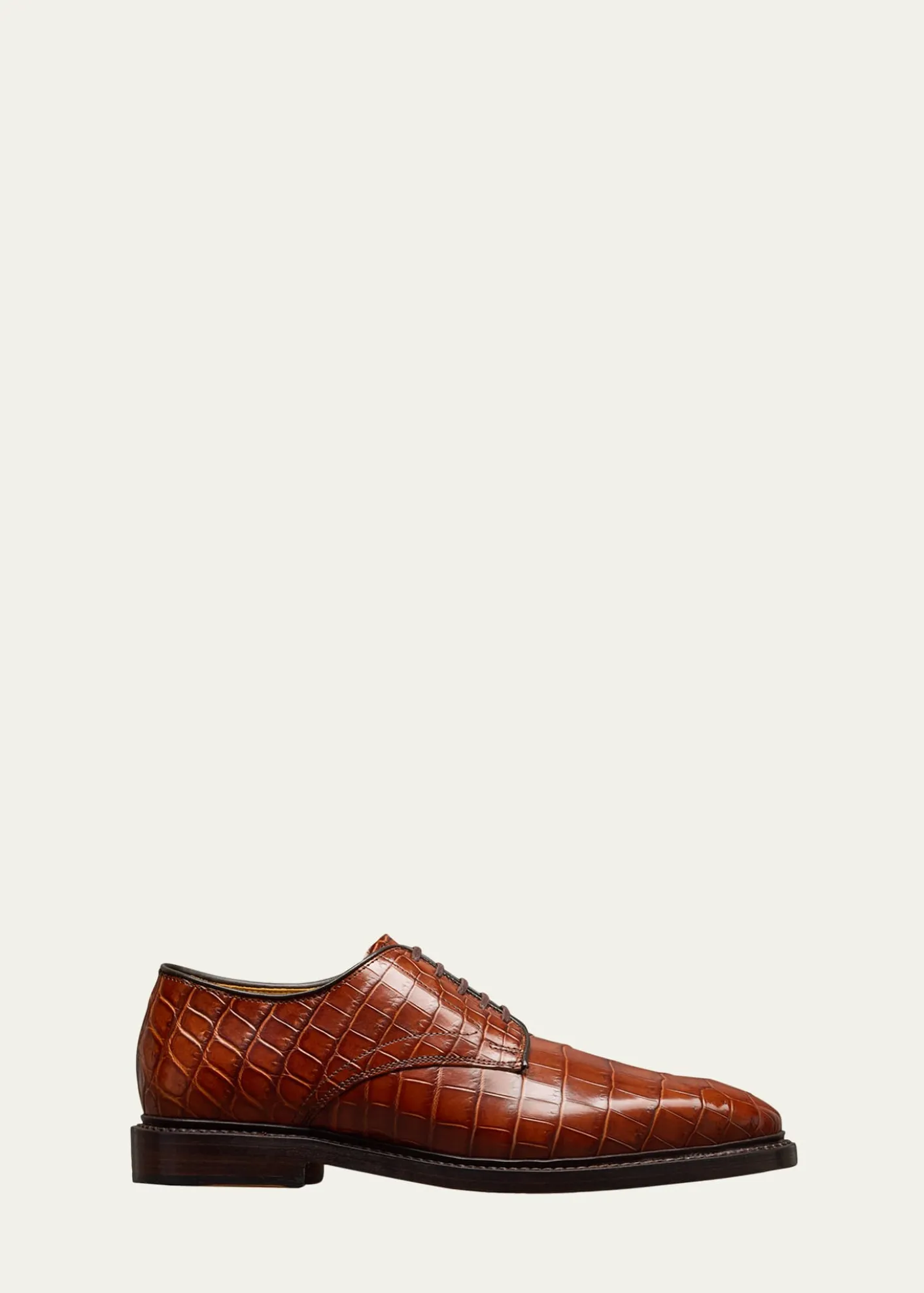 Allen Edmonds ReserveMen's Maxwell Crocodile Leather Derby Shoes