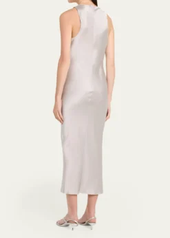 All ThreeAnna Silk Midi Dress
