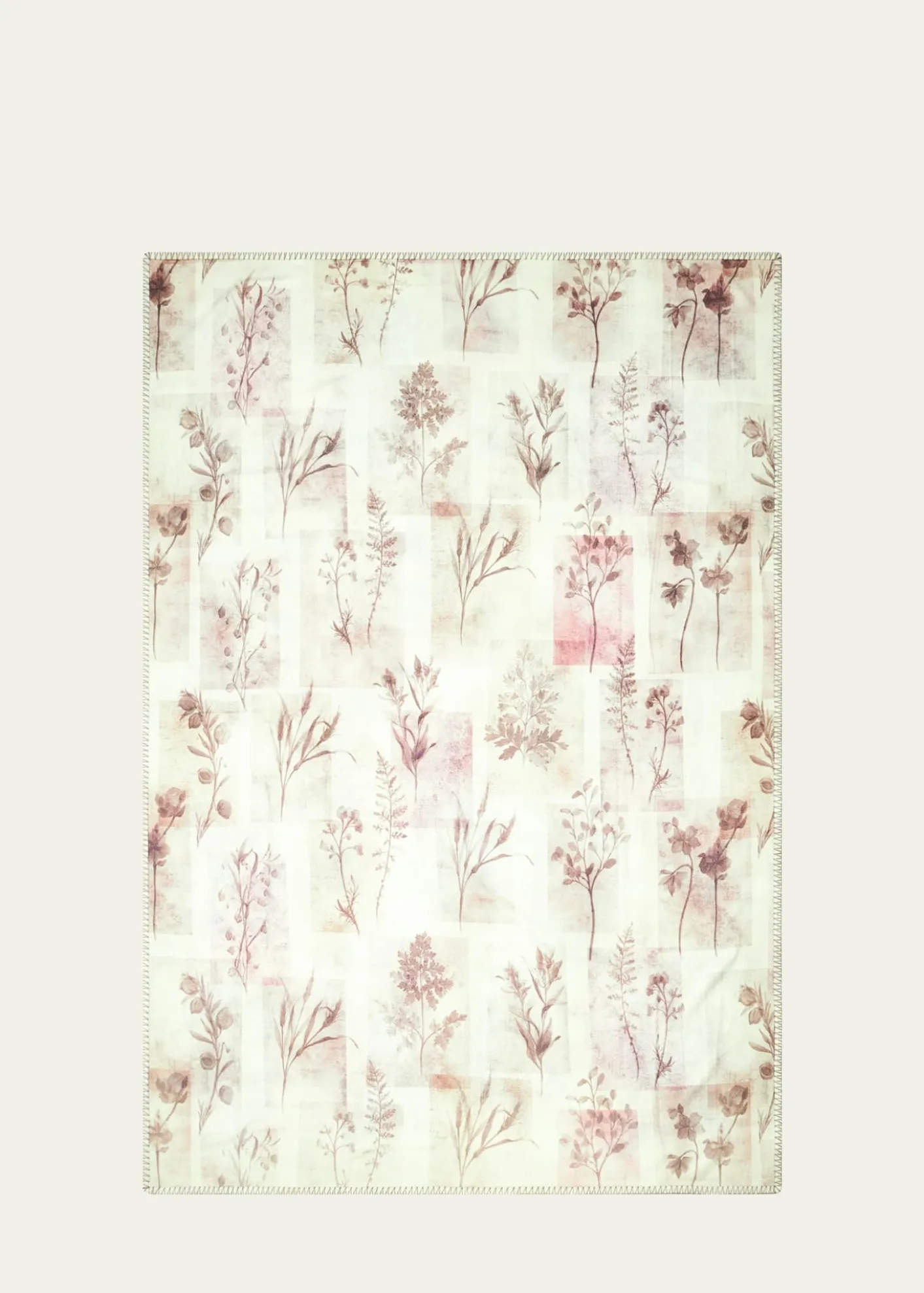 AlonpiBotanical Throw Blanket