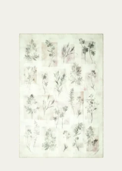 AlonpiBotanical Throw Blanket