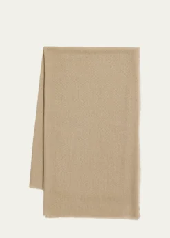 AlonpiOversized Cashmere and Silk Blend Scarf