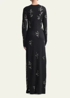 AltuzarraBozka Beaded Long-Sleeve Dress