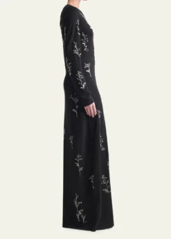 AltuzarraBozka Beaded Long-Sleeve Dress