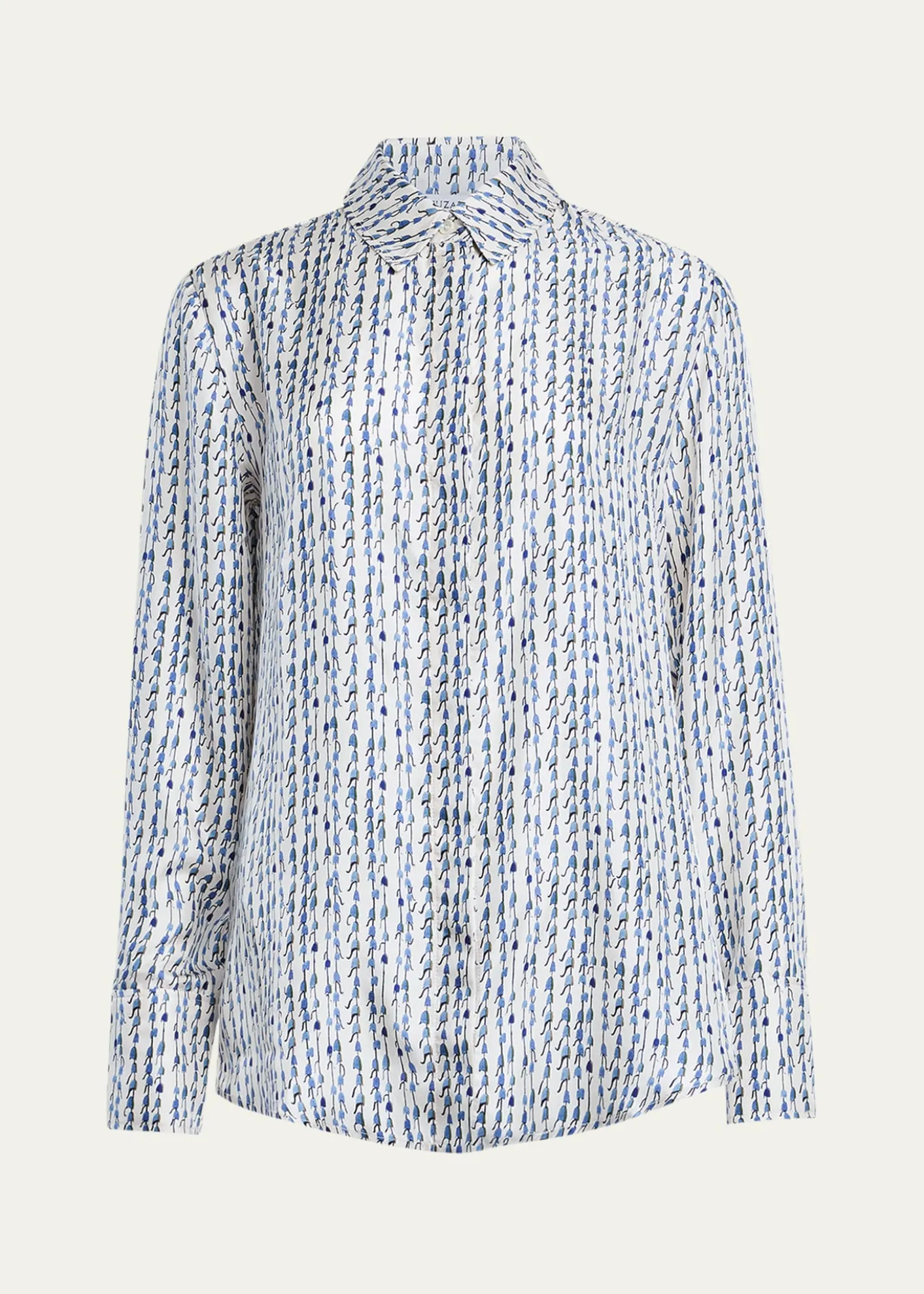 AltuzarraChika Silk Button-Front Top