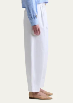 AltuzarraDash Pleated Wide-Leg Jeans