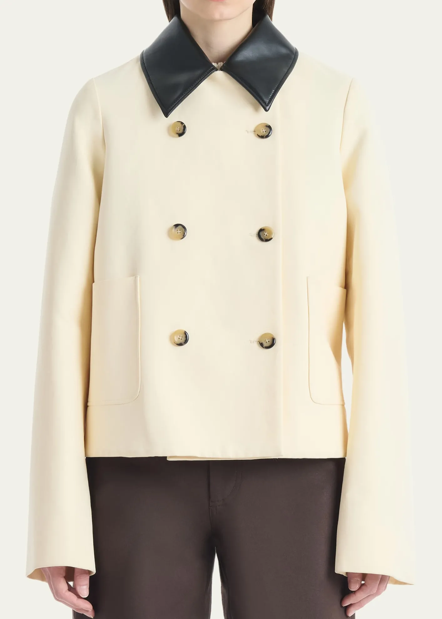 AltuzarraHarburg Cropped Double-Breasted Jacket