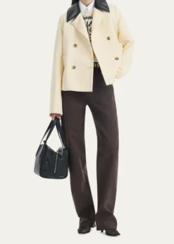 AltuzarraHarburg Cropped Double-Breasted Jacket