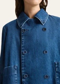 AltuzarraHayden Denim Double-Breasted Jacket