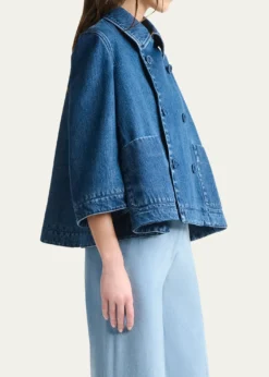 AltuzarraHayden Denim Double-Breasted Jacket