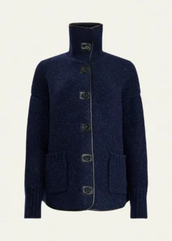 AltuzarraLlewellyn Funnel-Neck Wool Jacket