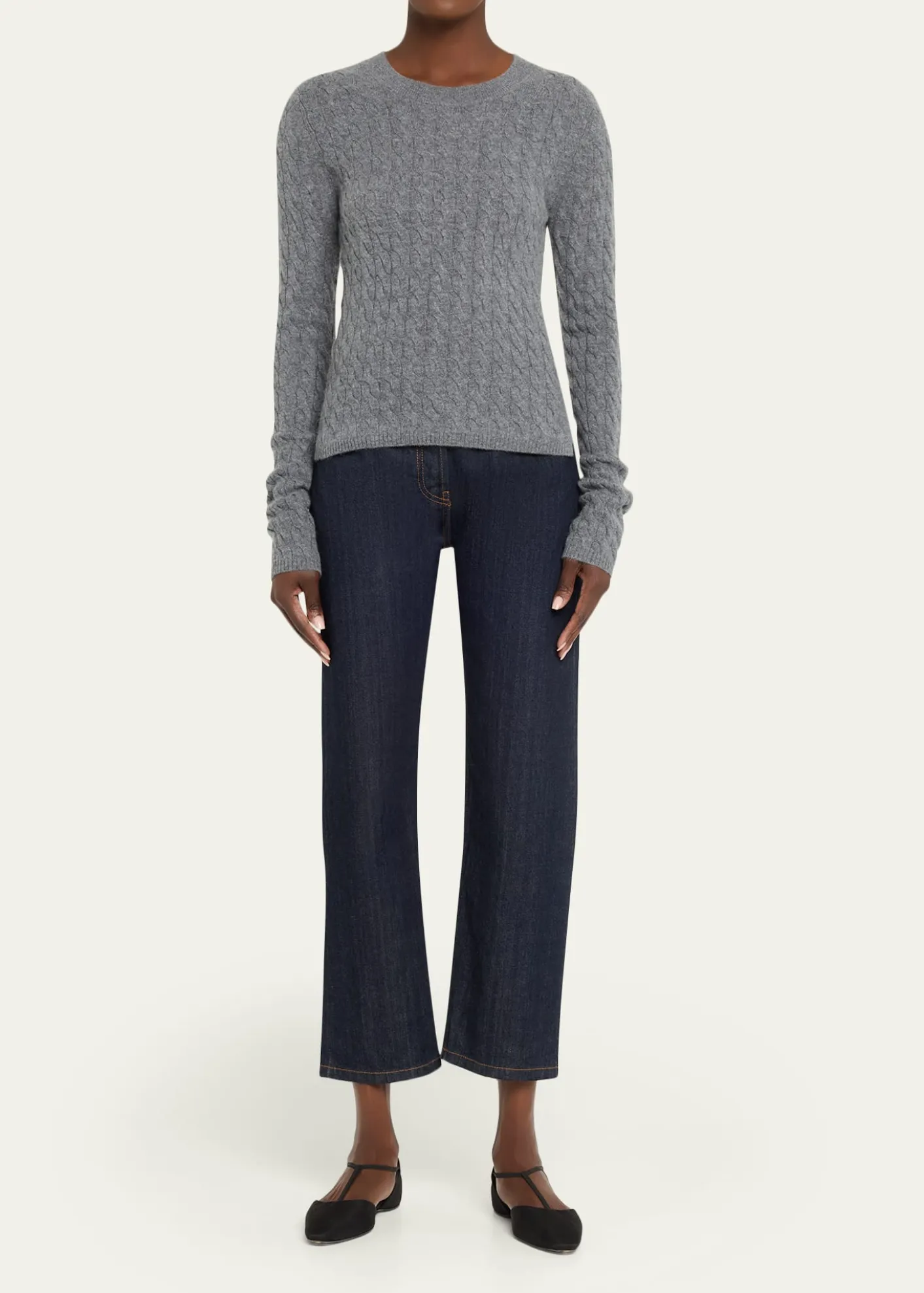 AltuzarraMilla Cashmere Cable-Knit Sweater