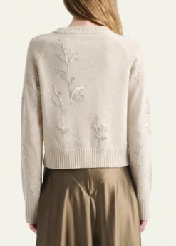 AltuzarraPaulie Beaded Crewneck Sweater