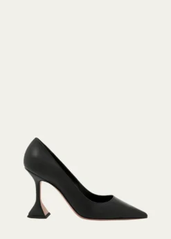 Amina MuaddiAmi Pointed Leather Pumps