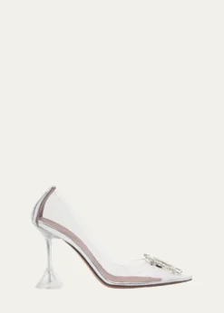 Amina MuaddiBegum Plexi Jewel Pumps