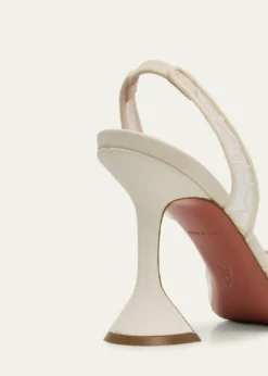 Amina MuaddiHolli Lace Slingback Pumps