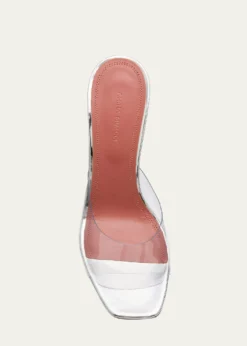 Amina MuaddiLupita Glass Slide Sandals