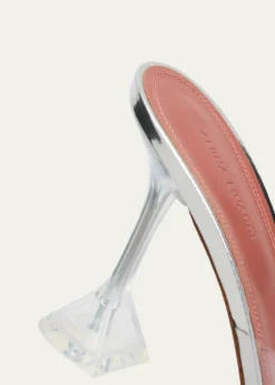Amina MuaddiLupita Glass Slide Sandals