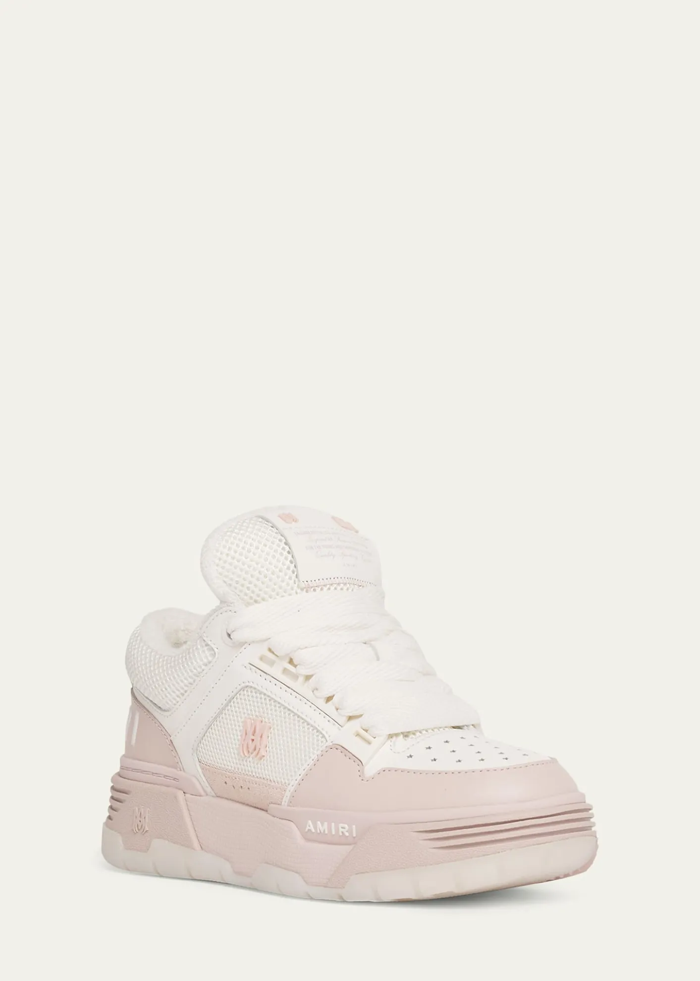 AmiriMA-1 Mesh & Leather Chunky Sneakers