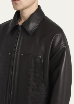 AmiriMen's MA Quad Leather Work Jacket