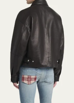 AmiriMen's MA Quad Leather Work Jacket