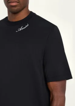 AmiriMen's Cotton and Modal Logo-Crewneck T-Shirt