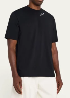 AmiriMen's Cotton and Modal Logo-Crewneck T-Shirt
