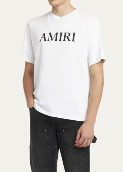 AmiriMen's Jersey Core Logo T-Shirt