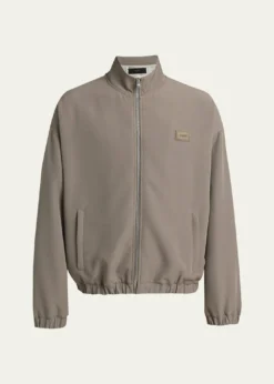 AmiriMen's Logo Patch Full-Zip Blouson