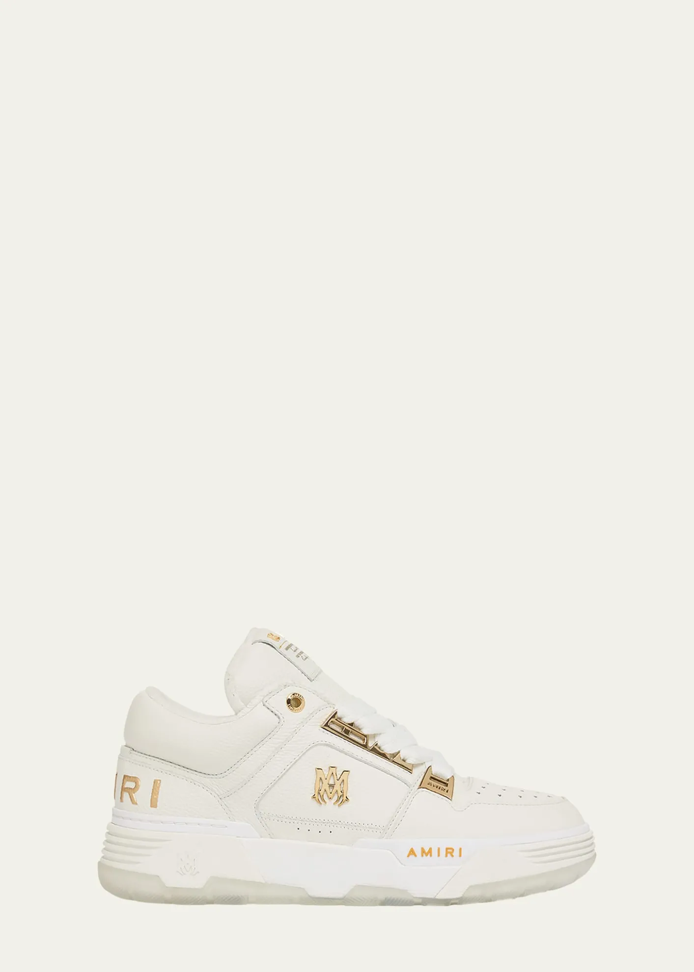 AmiriMen's MA-1 Leather High-Top Sneakers