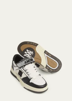 AmiriMen's Ma Skyline Mesh and Leather Low-Top Sneakers