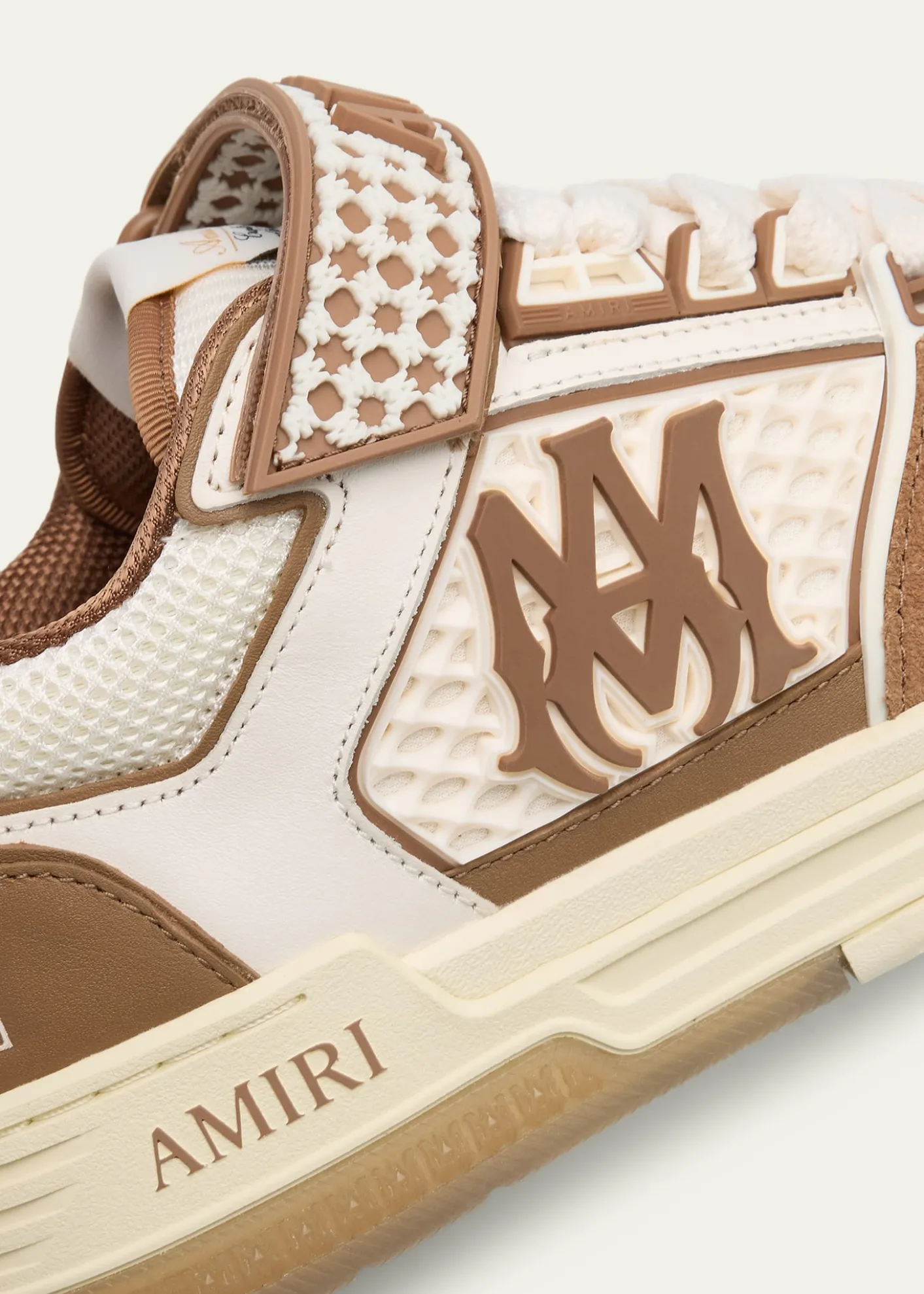 AmiriMen's MA Skyline Suede and Leather Basketball Sneakers