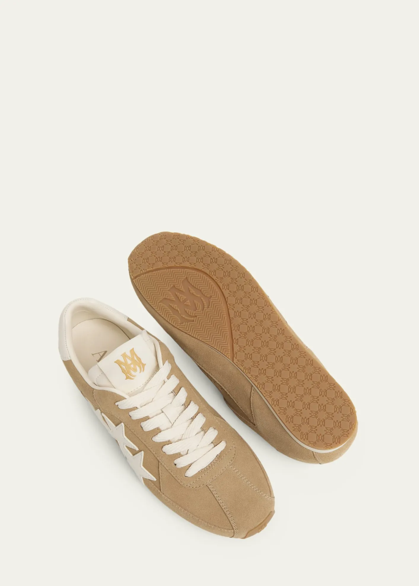 AmiriMen's Pacific Flat Suede & Leather Low-Top Sneakers